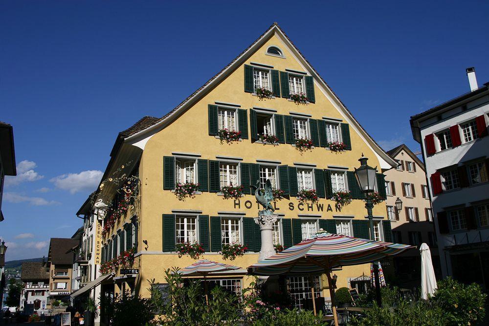 Romantik Hotel Schwan Horgen Bagian luar foto