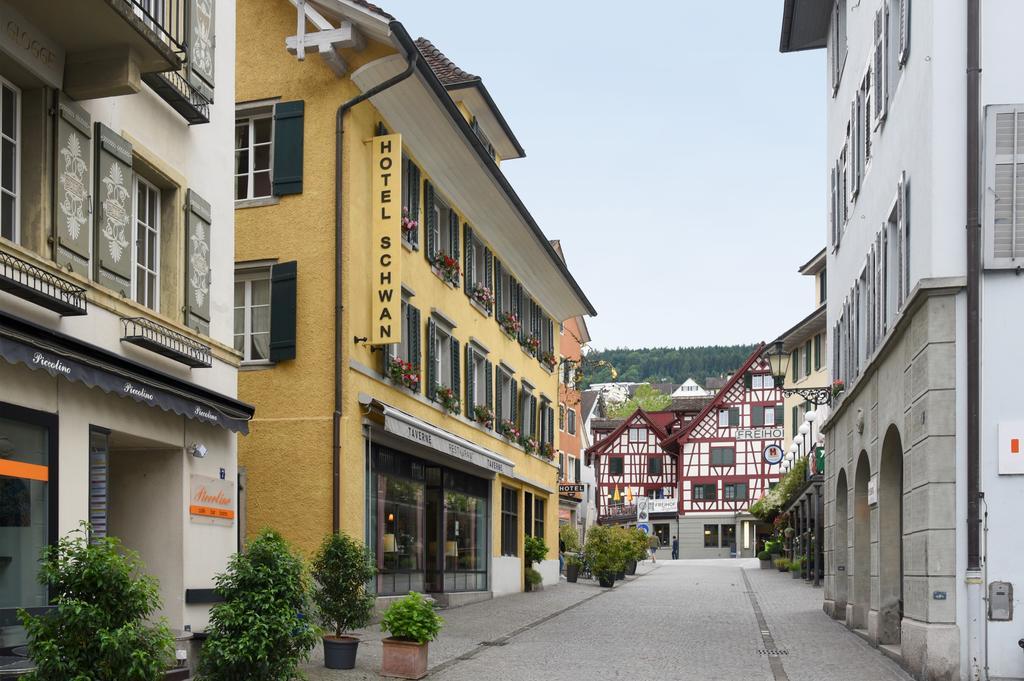 Romantik Hotel Schwan Horgen Bagian luar foto