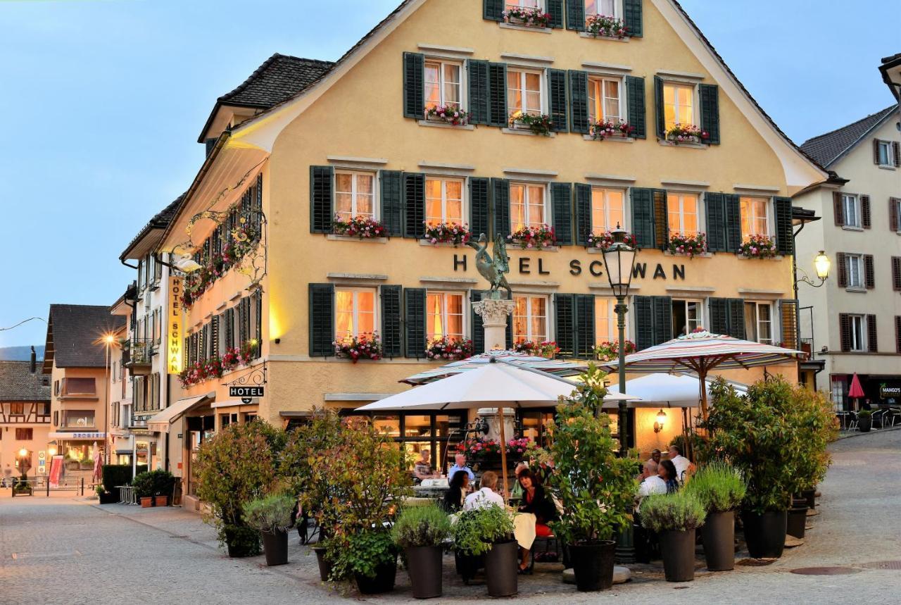 Romantik Hotel Schwan Horgen Bagian luar foto