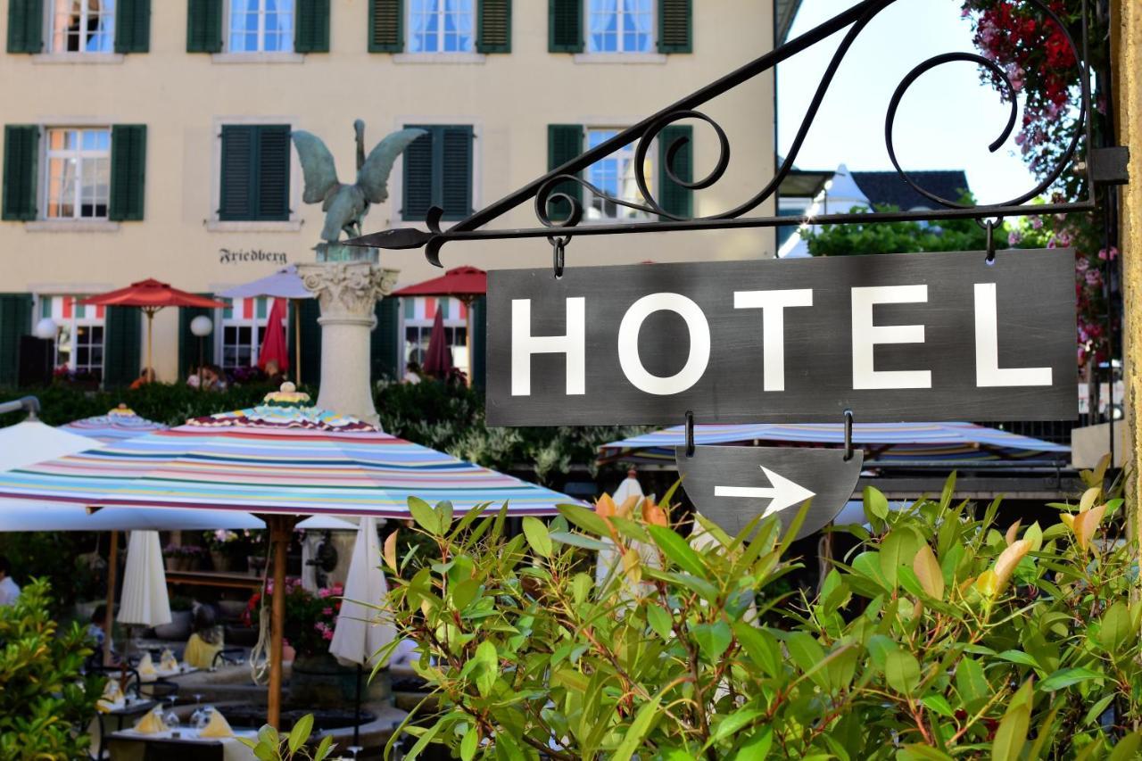 Romantik Hotel Schwan Horgen Bagian luar foto